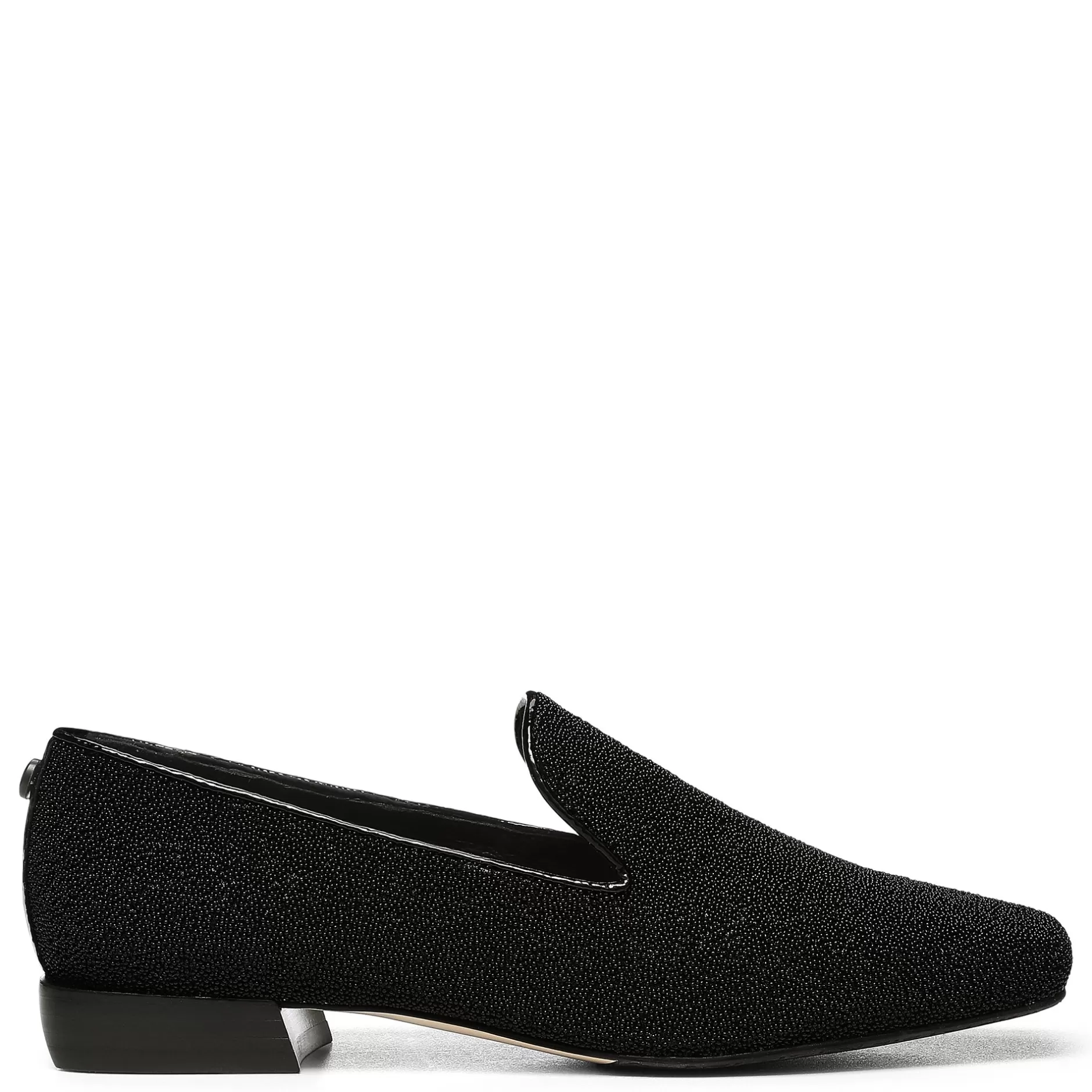 Donald Pliner Hello, New Loafers! | Metallic Collection^ADELINE Black Caviar