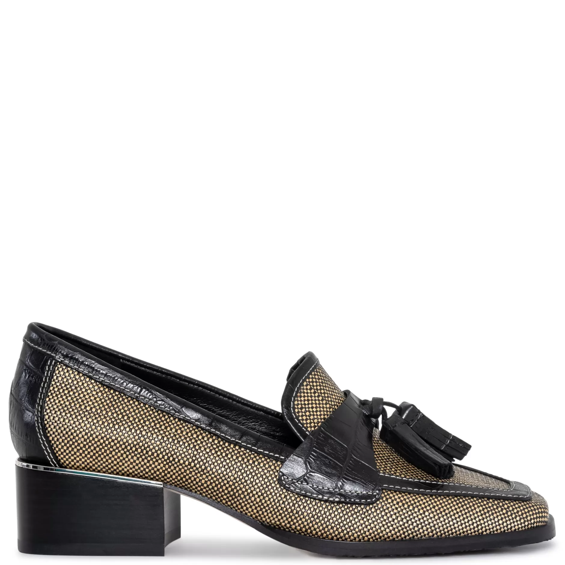 Donald Pliner Au Naturel | Hello, New Loafers!^AVI Black Raffia