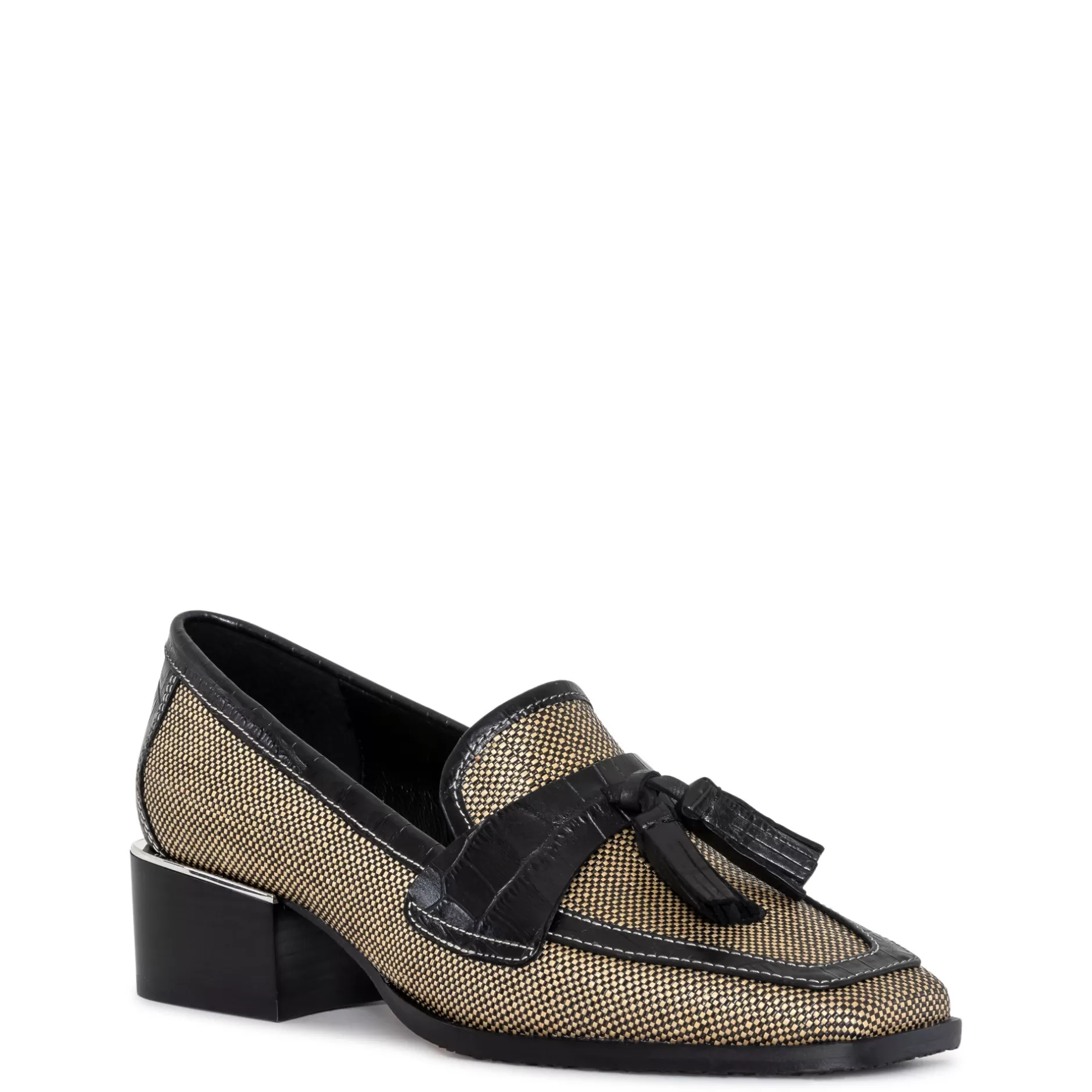 Donald Pliner Au Naturel | Hello, New Loafers!^AVI Black Raffia