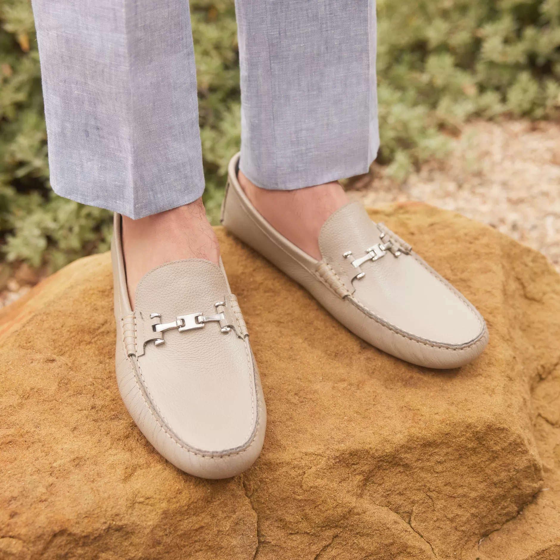 Donald Pliner Made in the Mountains of Italy | Casual^BASILIO Light Grey