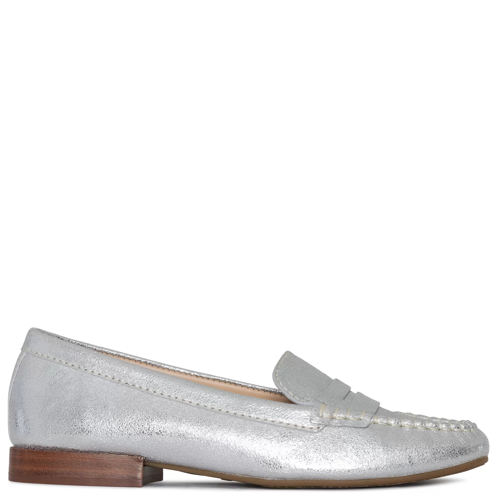 Donald Pliner Hello, New Loafers! | Metallic Collection^BINAH Silver