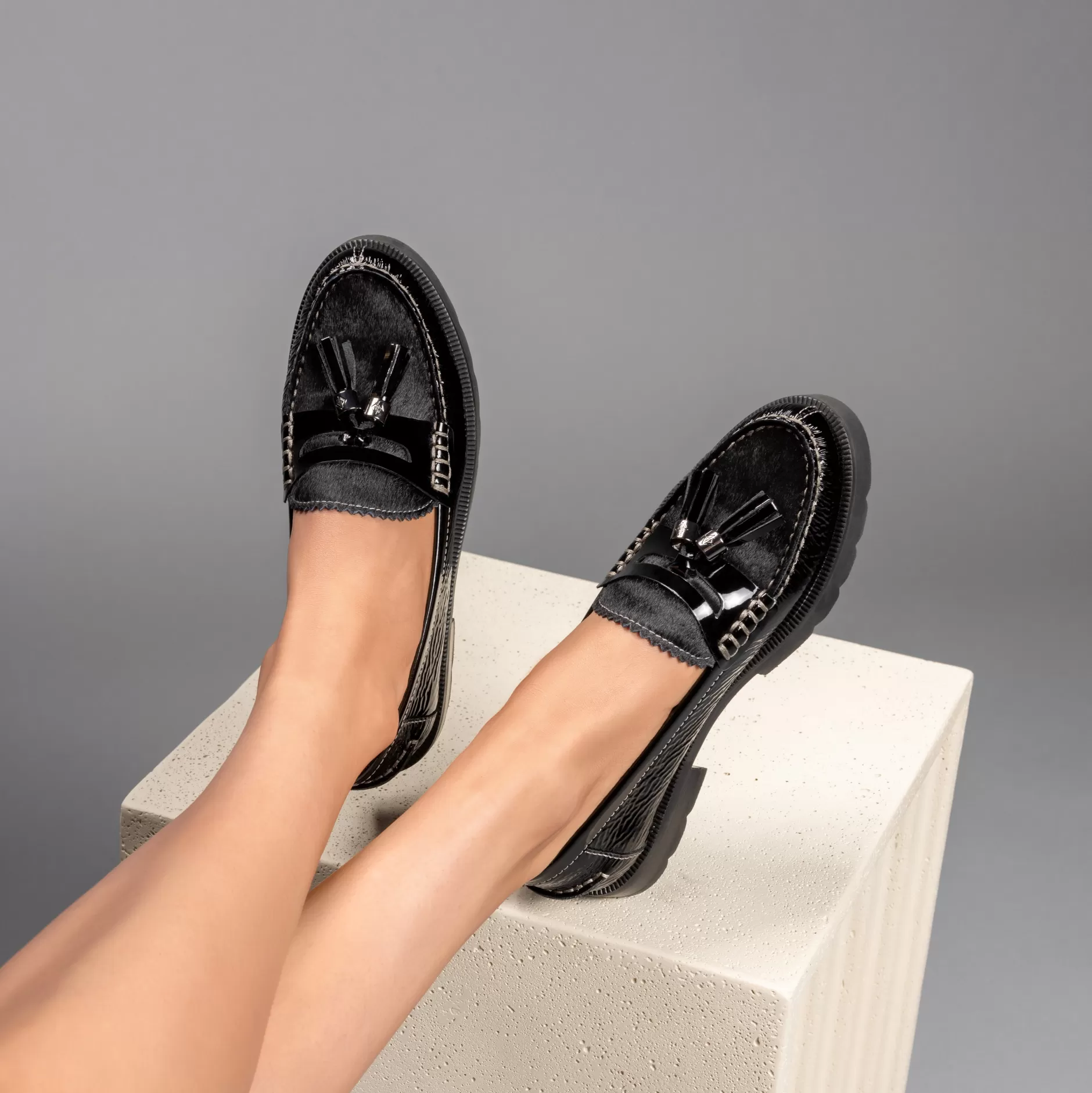 Donald Pliner Hello, New Loafers! | Icon Collection^LENNY Black