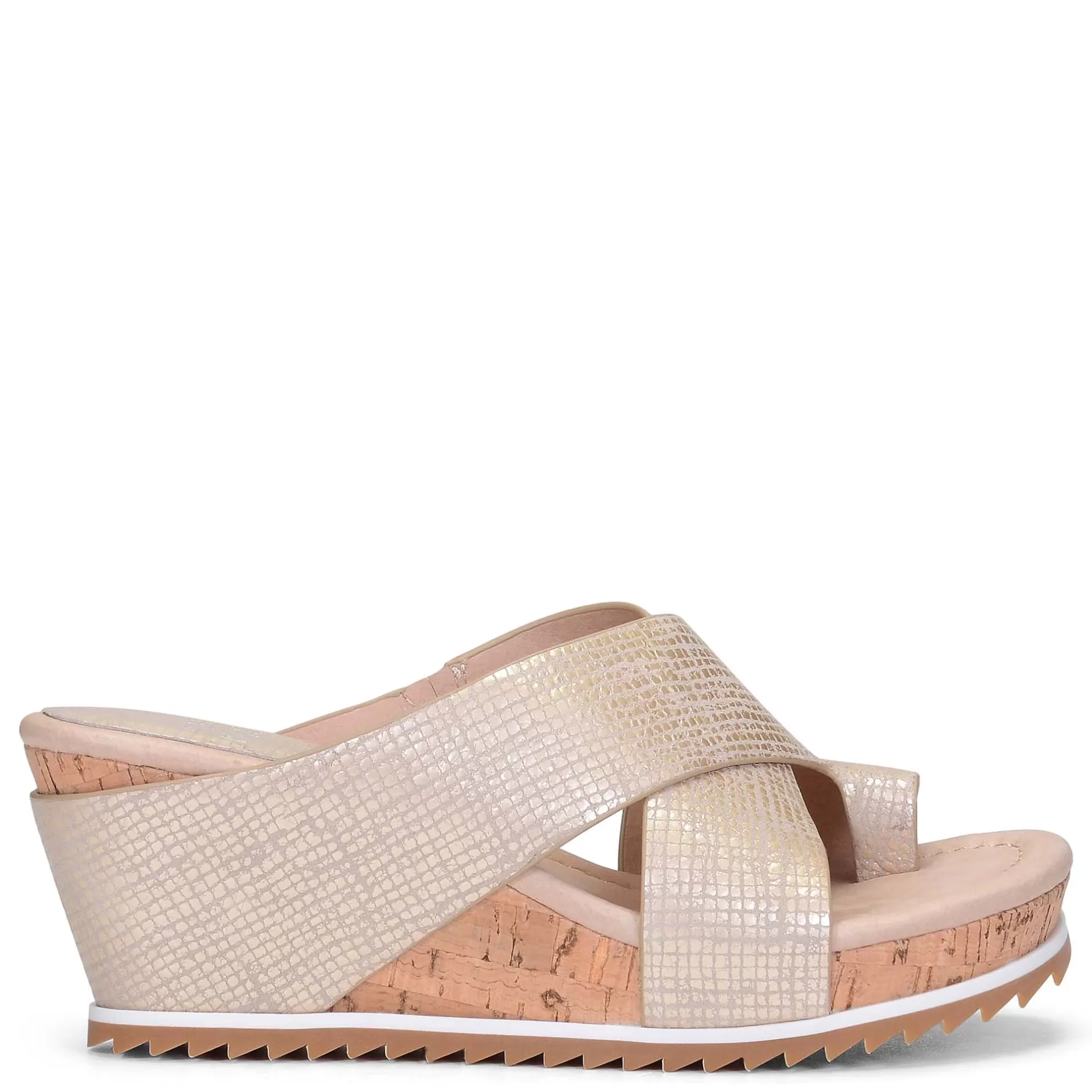 Donald Pliner Au Naturel | Cork Collection^SISU MED WEDGE Platino / Cork