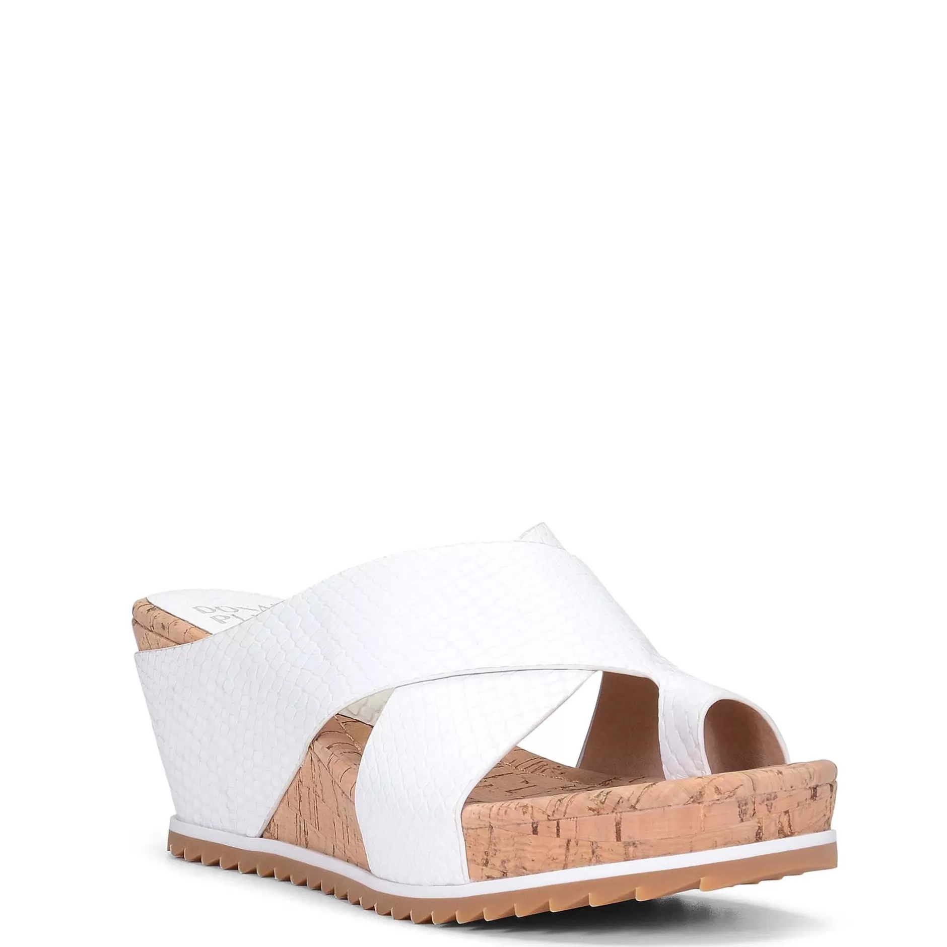 Donald Pliner Au Naturel | Cork Collection^SISU MED WEDGE White / Cork