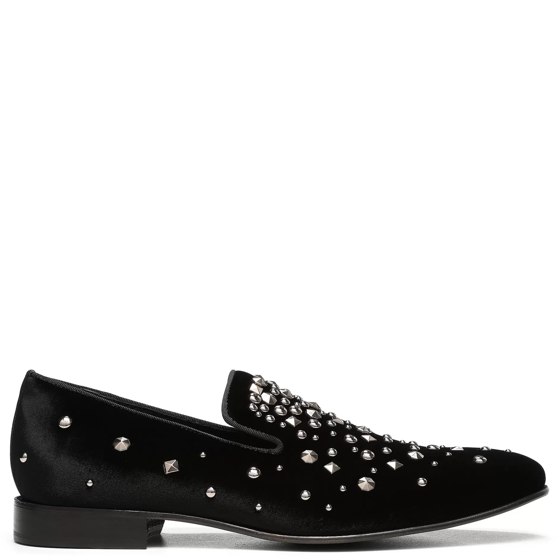 Donald Pliner Icons | Made in the Mountains of Italy^SPENCER Black Studded